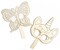 CousinDIY Unfinished Wood Mask Assortment-Butterfly & Kittycorn